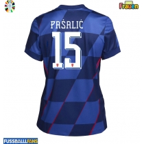 Kroatien Mario Pasalic #15 Auswärtstrikot Frauen EM 2024 Kurzarm